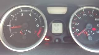 renault megane service light ..how to manual clear from dash