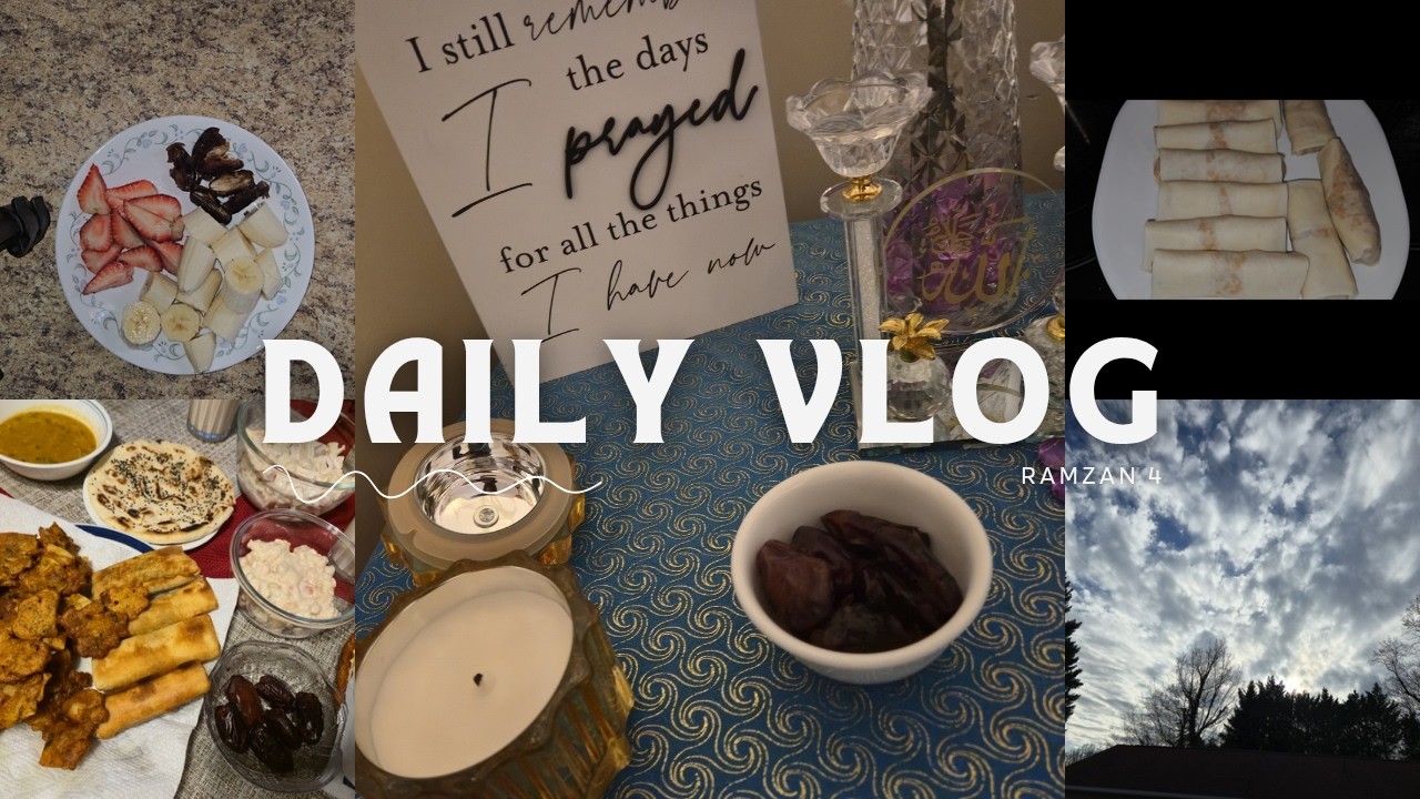 Rainy Ramadan Vibes 🌧️ | Iftar Prep | Pakoras |Spring Rolls 🇵🇰🇺🇸