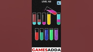 Water Color Sort Level 103 Solution