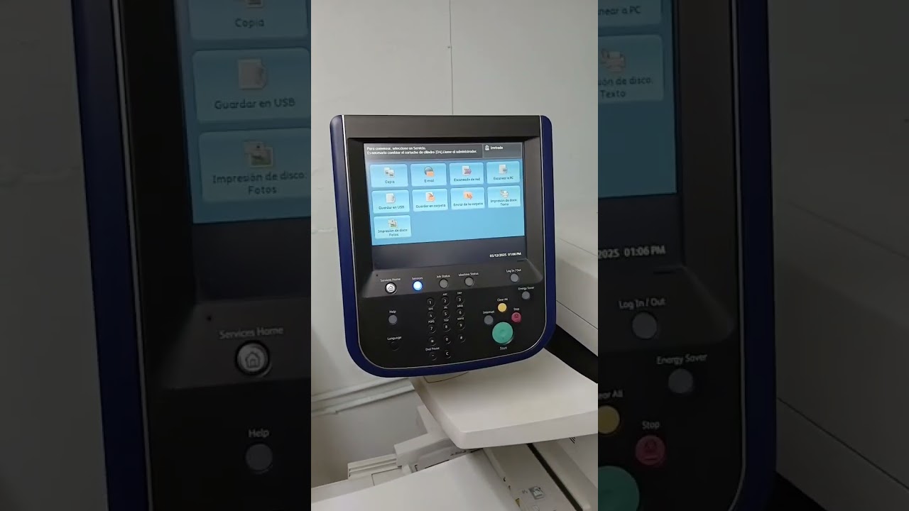 Reparar Xerox Docucolor 560 Error 010-320 no imprime (Error de fusor)