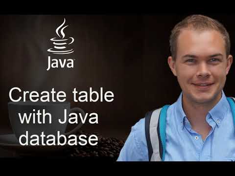 Java PostegreSQL Database - 02 Create table with Java database