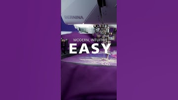 Modern, intuitive, easy!  #sewing #embroidery #abigday
