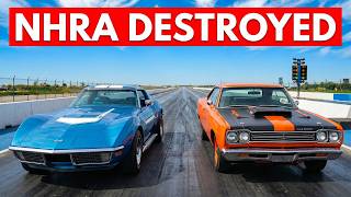 427 L88 Corvette vs 440 Six Pack Road Runner — Destroyed by the NHRA