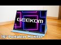 GEEKOM PM16 Review: 16&quot; Tragbarer Monitor – perfekt als zweiter Bildschirm für Windows/Mac