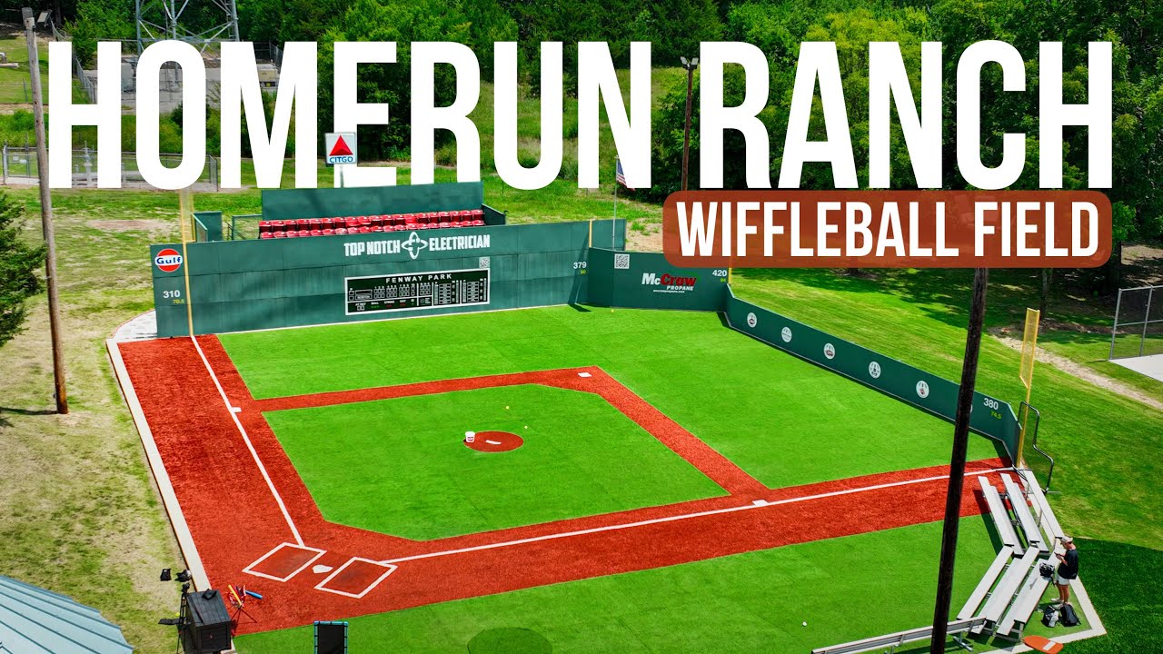 Wiffleball Field - Home Run Ranch in Bells, TX | J&M Captures