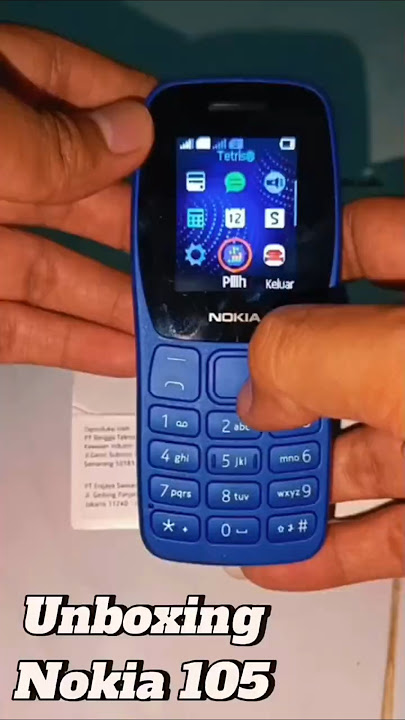 Unboxing NOKIA 105 (2022)