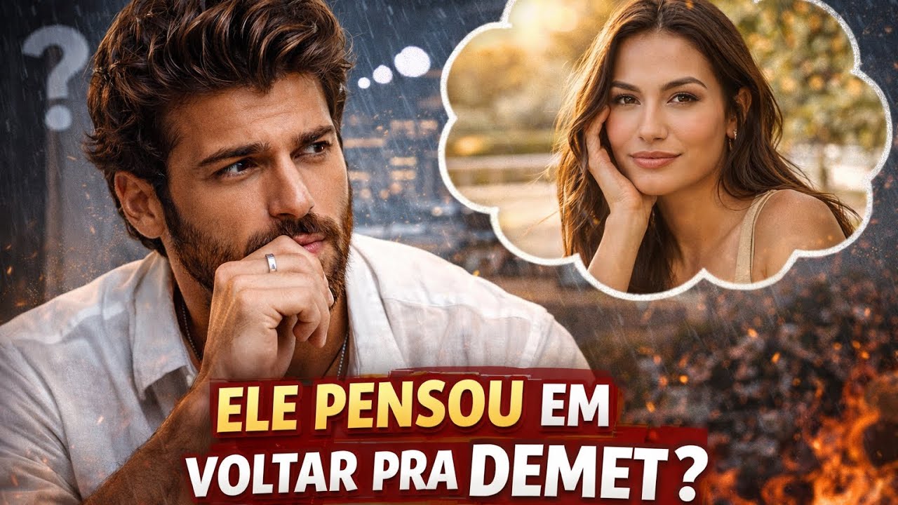 CAN YAMAN É O ADMIRADOR DO PASSADO QUE PENSOU EM VOLTAR PRA DEMET?#canyaman #demetözdemir