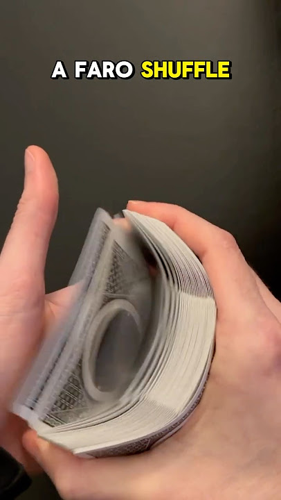 Faro Shuffle - Tutorial #magic #tutorial #shorts #magictricks