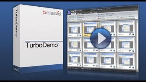 Best Screen Capturing Solution TurboDemo