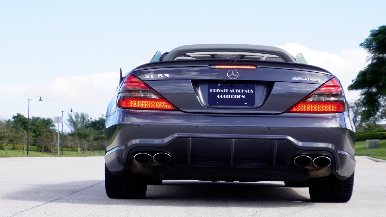 Hard Launch | Revs | 6.3L AMG V8 2009 Mercedes SL63 P30 Performance