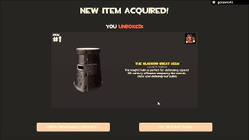 TF2 Crate opening video #1 - 2012 Cooler crates % Yellow and Brown %