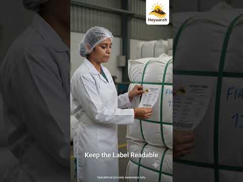 Check FIBC Bale Label Visibility Before Dispatch Release