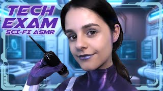 ASMR LuCy Examines & Fixes you  Tech Visual and Sound Exams Scifi Roleplay (You're a robot)