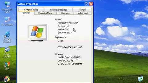 Windows XP Professional SP3 In VirtualBox