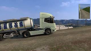 トラック運転手シリーズ ETS2 DAF trucks 愛媛(西条)→大阪(吹田)　前面展望 screenshot 1