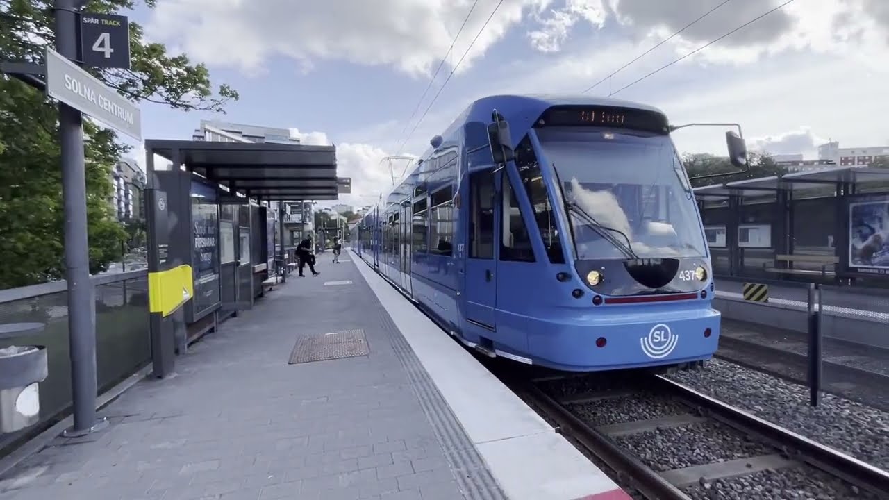 Straßenbahn in Stockholm - Stockholms Spårvagn - Stockholms trams August 2025 #saxorail