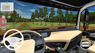 Volvo Truck Load Transport ! Truck Sim Brasil - Android Gameplay | Driving Simulator | Truck Games screenshot 1