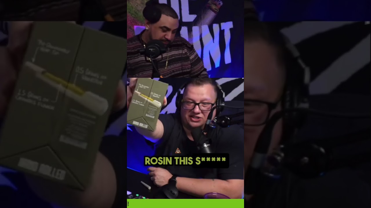 We Try Out a Dope Pre-Roll with Hash Rosin  