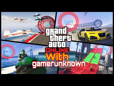 GTA V || LIVE || Craziest Parkours And Face To Face || GamerUnknownYT