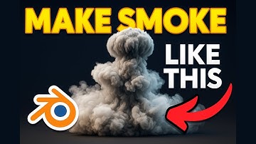 EASY SMOKE SIMULATION in 5 Minutes - Blender Tutorial