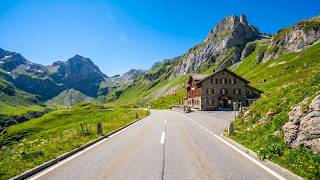 Driving the Most Scenic Pass Road in the Swiss Alps 🇨🇭 Klausen Pass [4K]