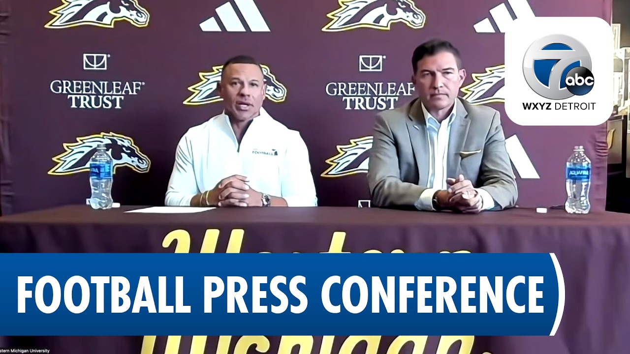 Western Michigan Football Holds Press Conference After Michigan Game