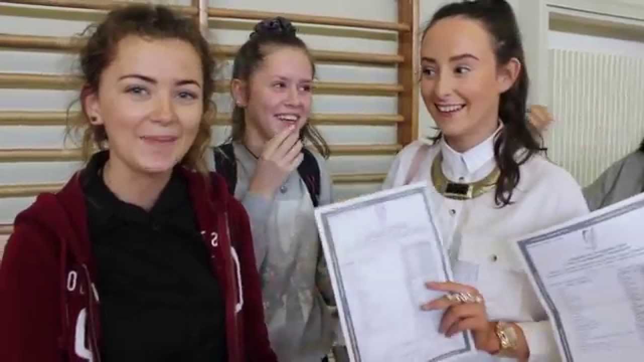 Loreto Convent Students Receive Junior Cert Results - YouTube