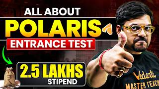 All About POLARIS Entrance Test | Eligibility, Admission Process & Fees | JEE 2026 | Harsh sir