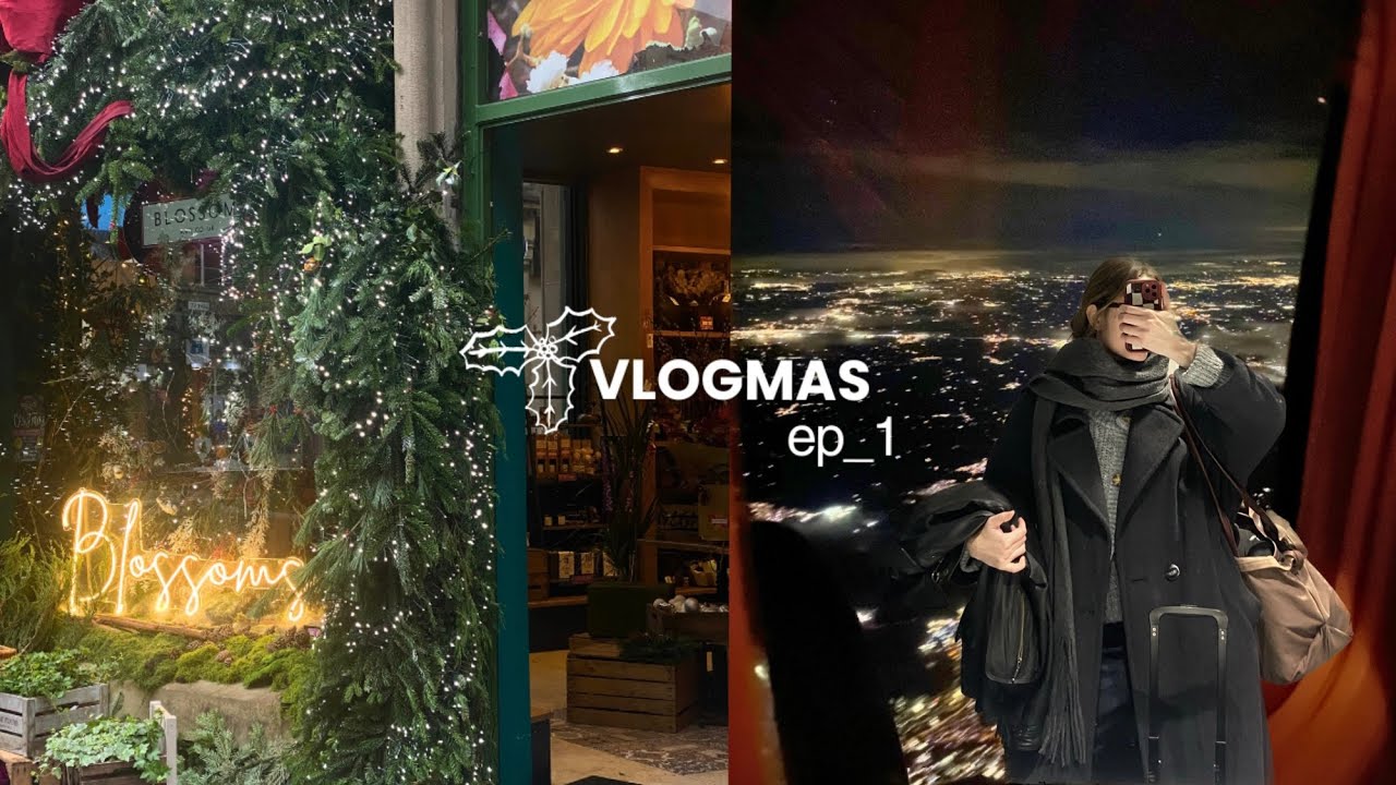Vlogmas I🎄 Vivir sola en Inglaterra y volver a España por Navidad 🛬