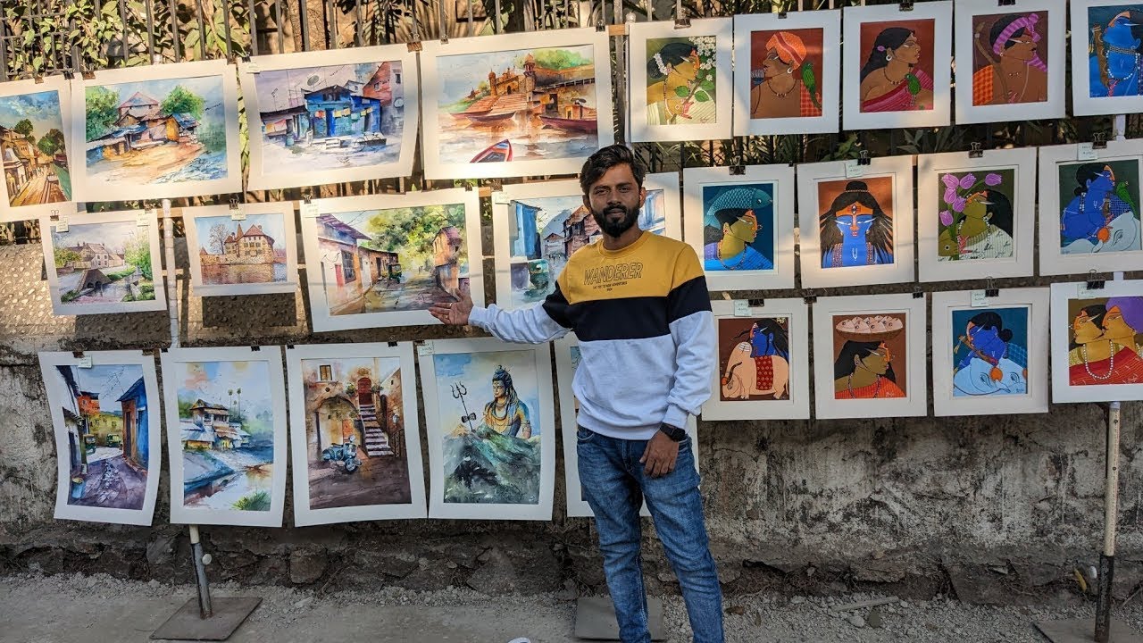 Jahangir Art Gallery Mumbai 2023 || जहांगीर आर्ट गॅलरी 