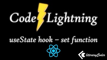 React.js Hooks - useState function update - Code Lightning