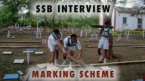 SSB Interview General Marking Scheme | Service Selection Board
