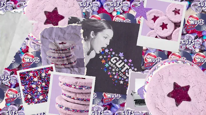 Olivia Rodrigo's GUTS Cookie 💜