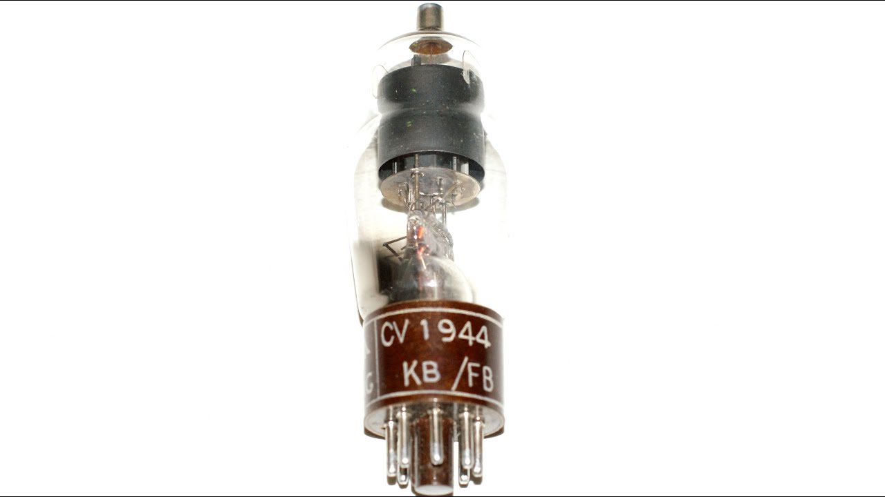 Unboxing A 6K8GY CV1944 Brown Base Triode Hexode Vacuum Tube 