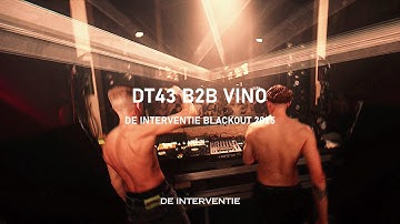 DT43 B2B VINO @ DE INTERVENTIE BLACKOUT | NOW&WOW CLUB ROTTERDAM