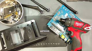 What’s REALLY inside a WiFi router? (Netgear Teardown, No Commentary)