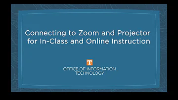 Can I use projector for Zoom meeting?