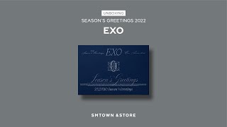 [&LOG] 2022 ‘EXO’ 시즌그리팅 언박싱을 해보자🖤