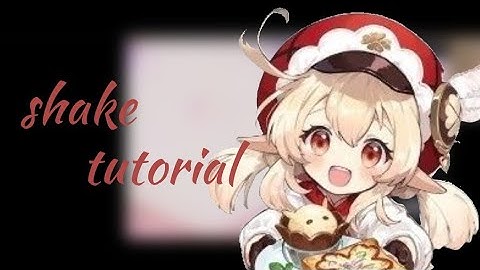 shake tutorial for motion ninja