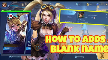 How to make an invisible name in mobile legends Tutorial vids #mlbb