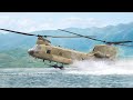 How US Massive CH-47 Perform Discreet Special Force Insertion Near Remote Island