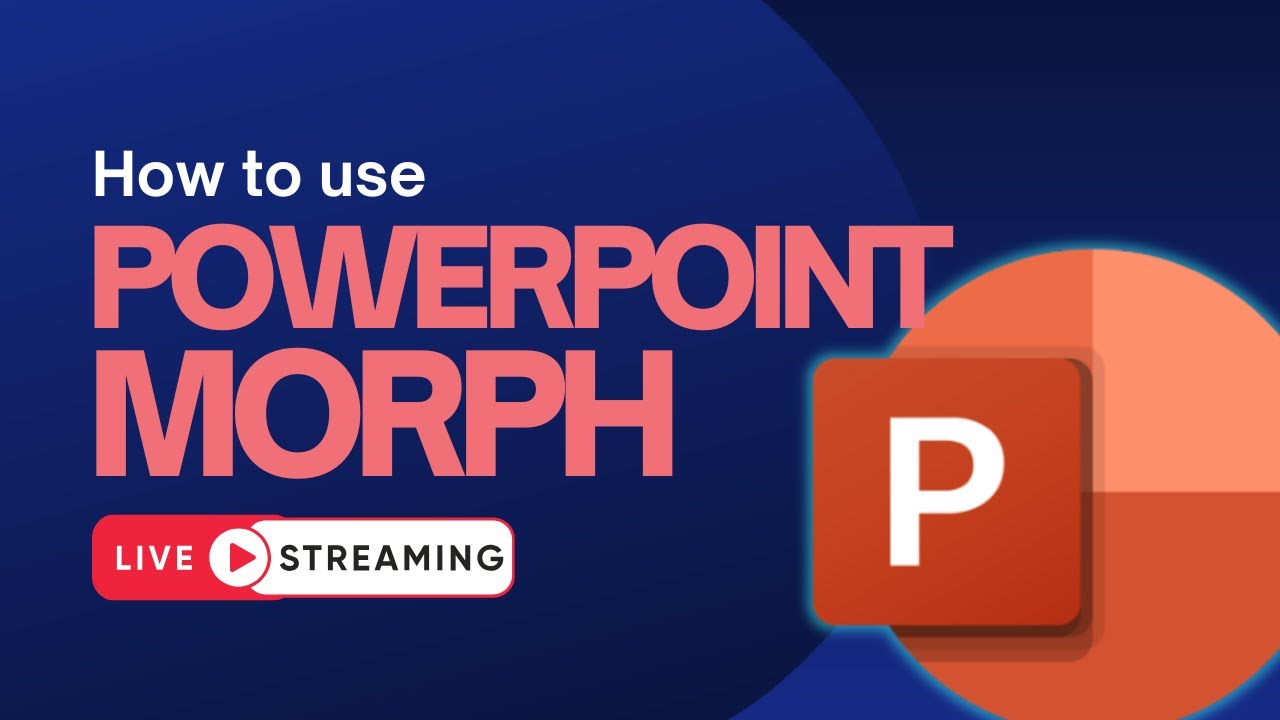 PowerPoint Morph Tutorial (Live!) | How to Create Seamless Animated ...