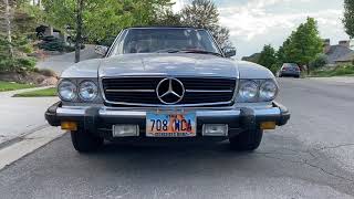1979 Mercedes 450SL 360 with soft top screenshot 2