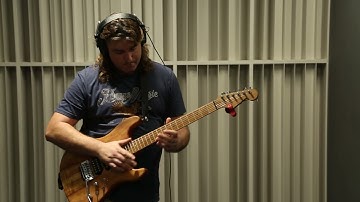Kypo recording finger tapping guitars for THREE WISE MoNKEYS tune : "Durka Durka"