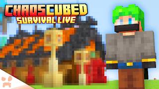 Designing A NEW AUTO LAVA FARM for Survival Minecraft!