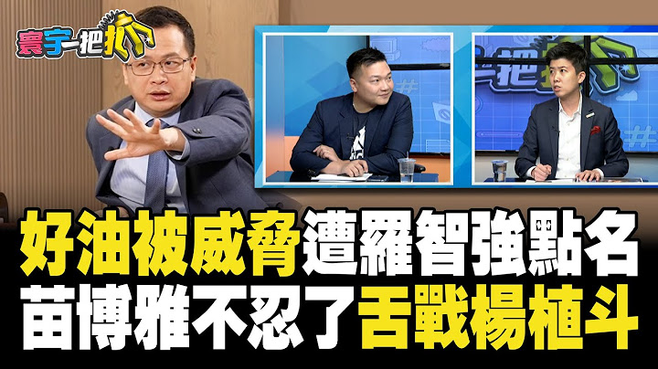 "好油被威脅"遭羅智強點名 苗博雅不忍了"舌戰楊植斗" 20231003【#寰宇一把抓】P3 ｜@catchyoureye #黃瀞瑩 #謝寒冰 #楊植斗 #苗博雅