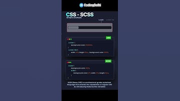 SCSS - CSS Simple Example