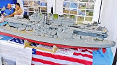 SCHARNHORST WW II BATTLESHIP BIG RC MODEL 2017 scale 1.72 - YouTube