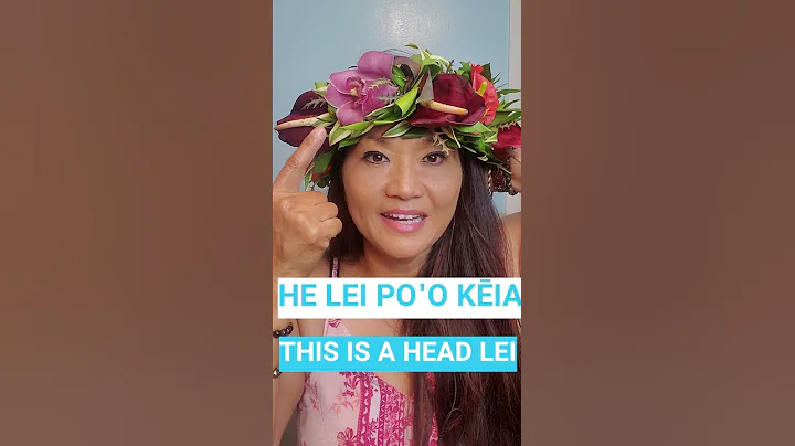 LEI PO'O -  HAWAIIAN FLOWER HEAD LEI @Tracie Keola...