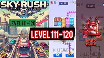 Sky Rush : Traffic Puzzle Level 111-120 Walkthrough